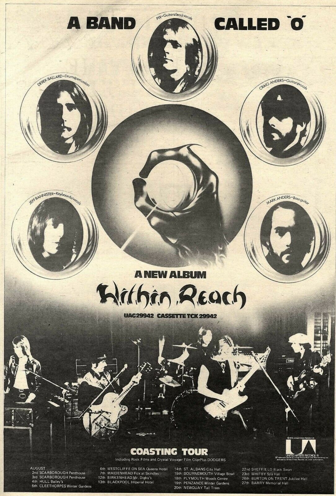1976 Band Called O poster