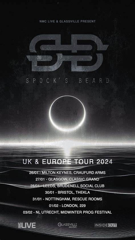 2024 Spocks Beard flyer