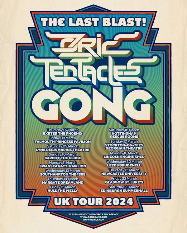 2024 Gong Ozric tentacles flyer